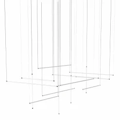 The Line 13 Glass Chandelier