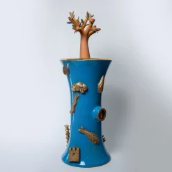 The Tree of All Things Polychrome Sculpture