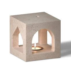 The Village - MA House Travertine Candleholder by Kengo Kuma