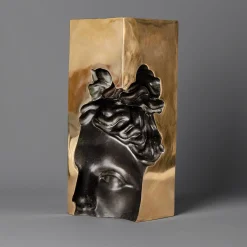 Them Black Patina And High Mirror Polish Sculpture