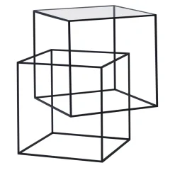 Thin Black Table by Nendo