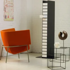 Thin Black Table by Nendo