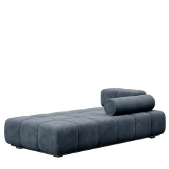 Thomas - Chaise Longue with Backrest and Armrest