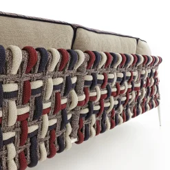 Three Seaters Eva Outdoor Sofa by Antonio Marras