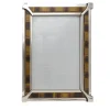 Tiger Eye Brown & Silver Photo Frame
