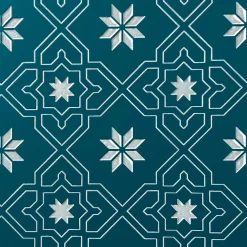 Tiles Azure 2-Door Tall Cabinet