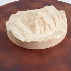 Tip Topographic Coffee Table designed by Riccardo Vendrami