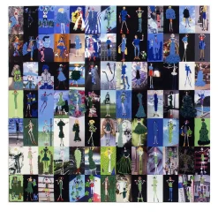 Tipe Umane Green & Blue Embroidery