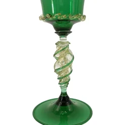 Tipetto Green Stemmed Glass #2