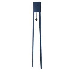 TIUKU Tall Blue Steel Pendulum Clock