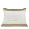 Tivoli Cotton Beige Satin Sheet Set and Two Pillowcases