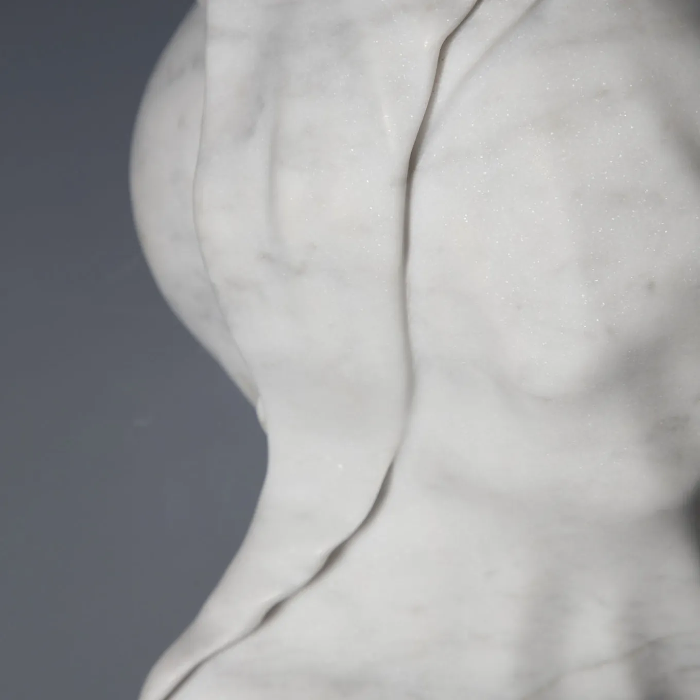 To Be Or Not To Be Carrara Marble Sculpture