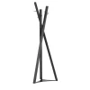 Tobias Black Coat Hanger by Massimo Broglio