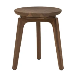 Tod Walnut Low Stool