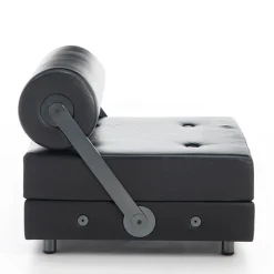 Todo Modo Black Lounge Chair by Jean-Michel Wilmotte