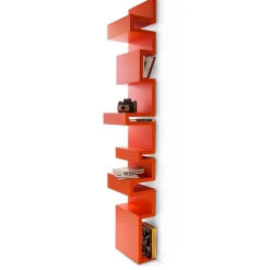 Todo Orange Wall Bookcase by Giulia Contaldo