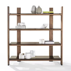 Tofane 4-Shelf Bookcase