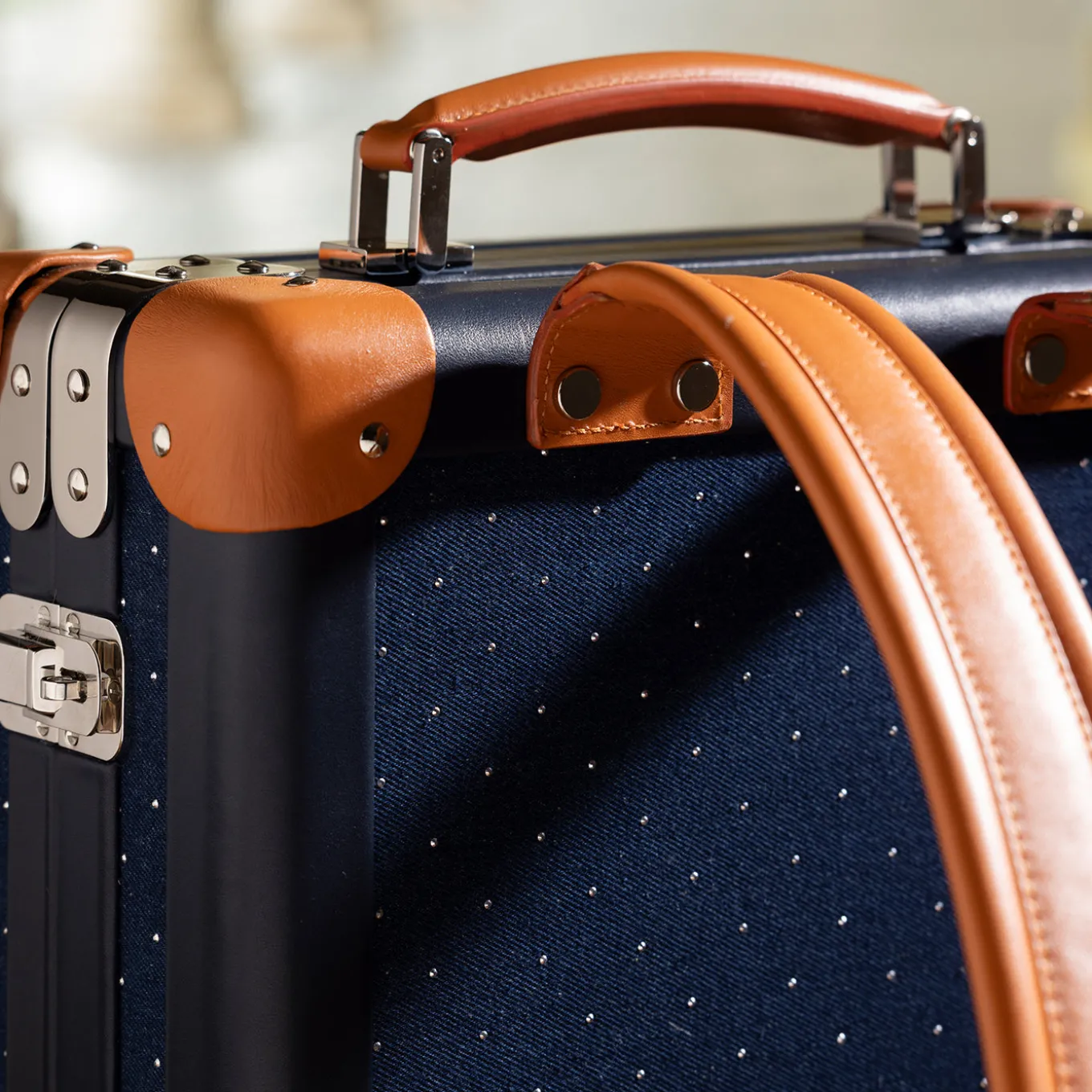 Tokyo Jeans Quilted Blue Backpack Trunk