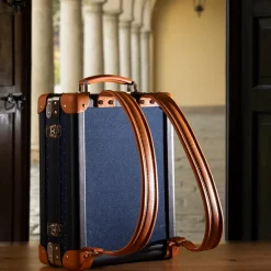 Tokyo Jeans Quilted Blue Backpack Trunk