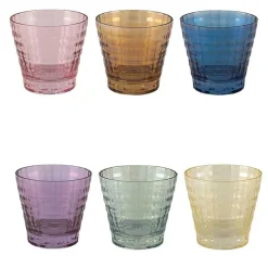 Tokyo Set of 6 Low Water Glasses