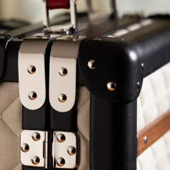 Tokyo White Quilted Backpack Trunk