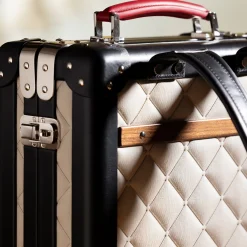 Tokyo White Quilted Backpack Trunk