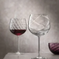 Tolomeo Lente Transparent Red Wine Glass