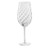 Tolomeo Ottico Torsé Transparent White Wine Glass