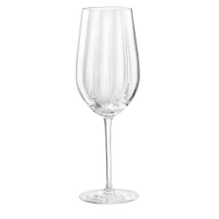 Tolomeo Ottico Transparent White Wine Glass