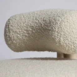 Tomyris Three-Legged White Armchair