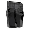 Tondo Doni Metropolis Black Vase