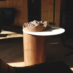 Top Topographic Side Table designed by Riccardo Vendrami