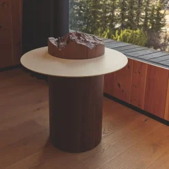 Top Topographic Side Table designed by Riccardo Vendrami