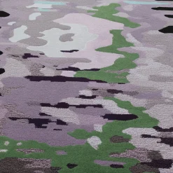 Topiary Reflection Labinac Wool & Tencel Rug by M. T. Alvez #2