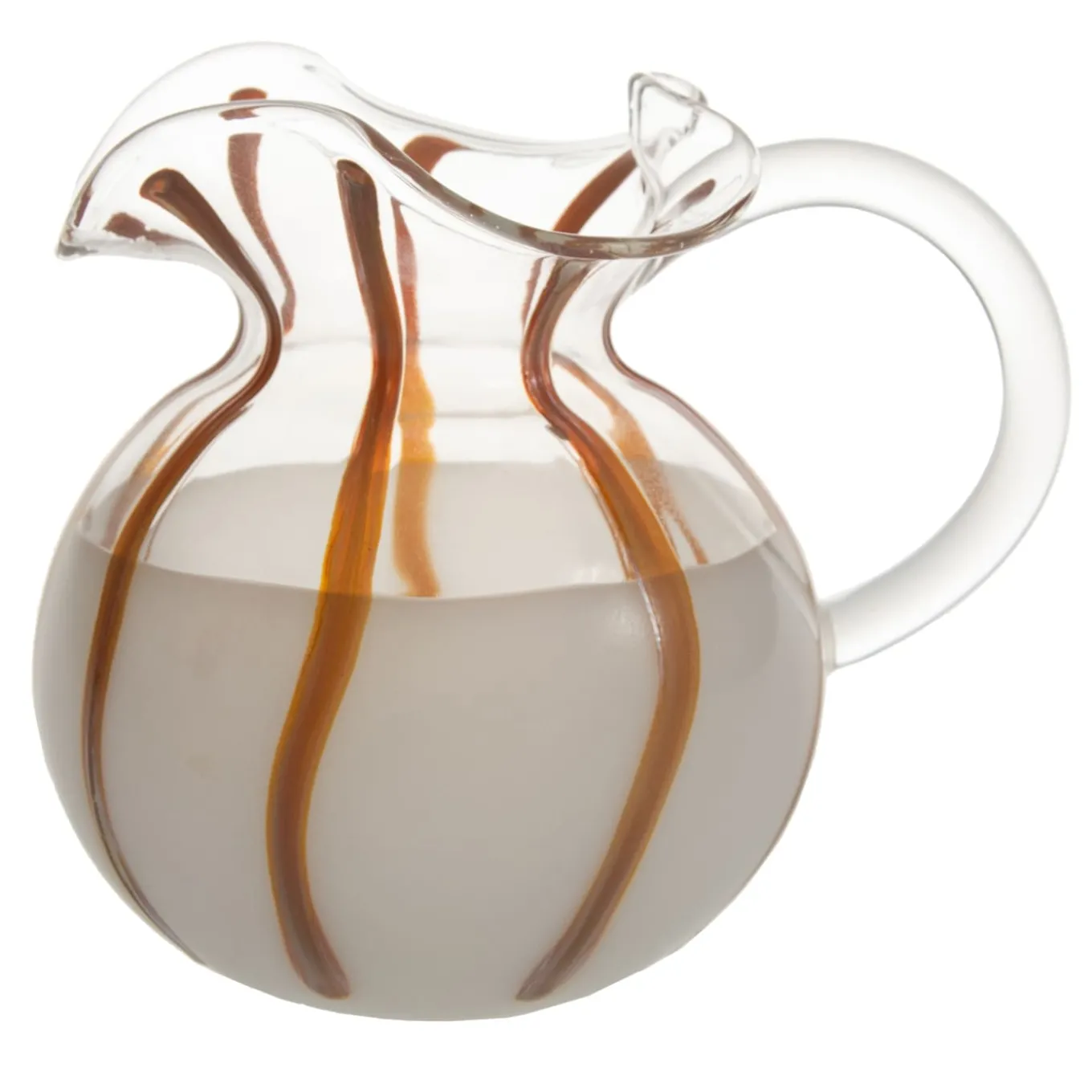 Torcello Mezzo & Mezzo White & Transparent Carafe