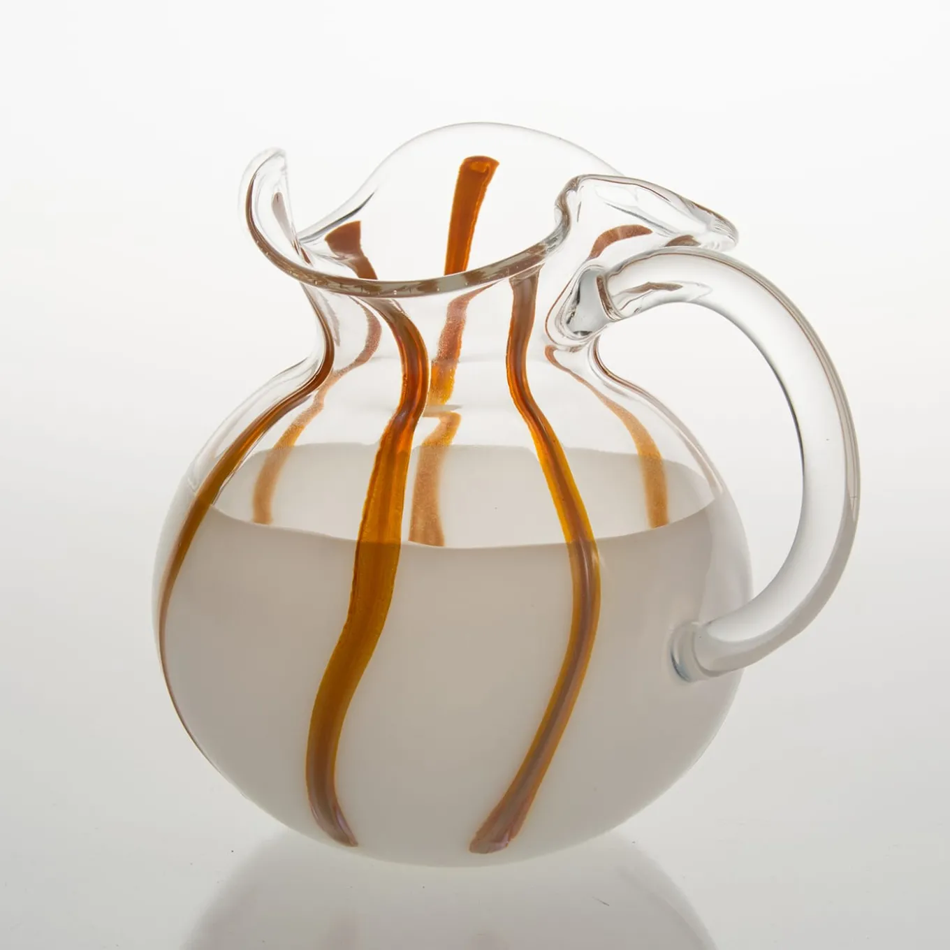 Torcello Mezzo & Mezzo White & Transparent Carafe