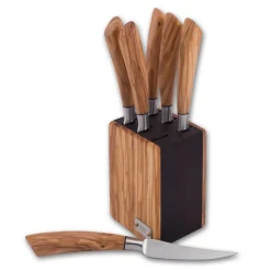 Toscano Log with Six Steak Knives