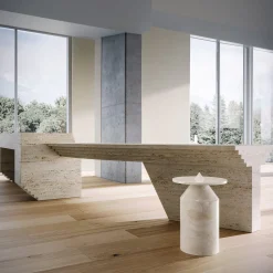 Totem Onyx Coffee Table by Karen Chekerdjian