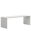 Touch Me White Iron Outdoor Desk