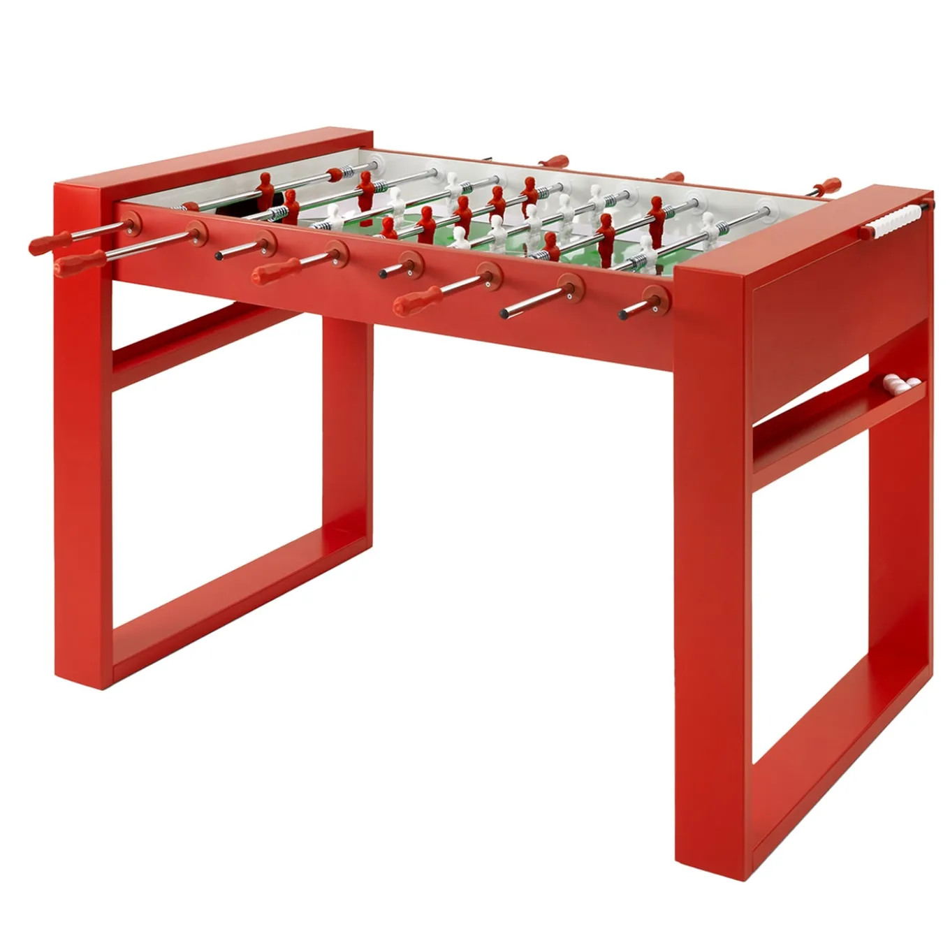Tour '65 Red Foosball Table by Basaglia + Rota Nodari