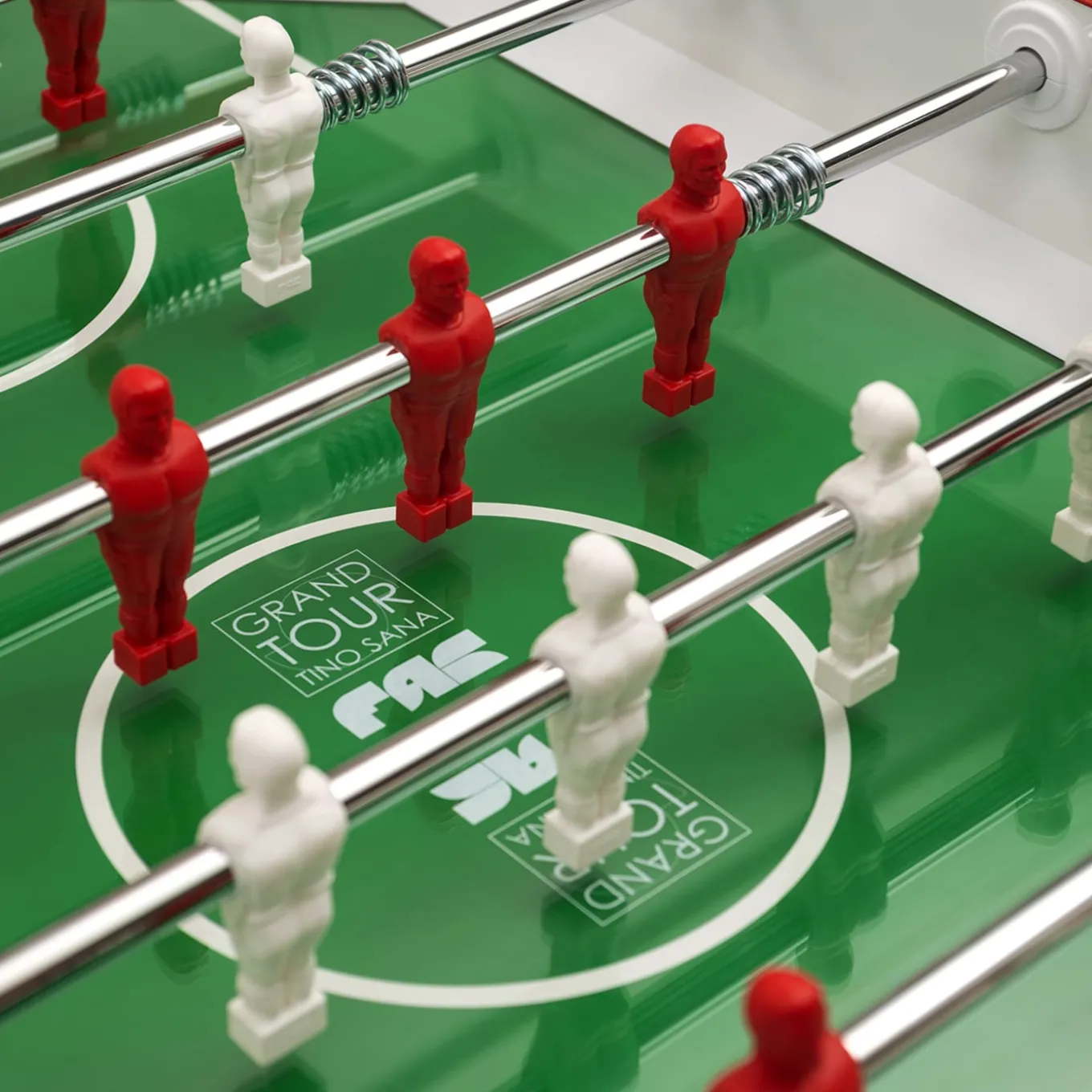 Tour '65 Red Foosball Table by Basaglia + Rota Nodari