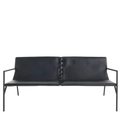 Tout Le Jour Black Sofa by Marc Thorpe