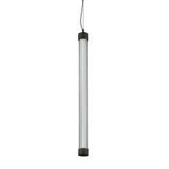 Trama S1 C Tubular Transparent Borosilicate Glass Pendant Lamp