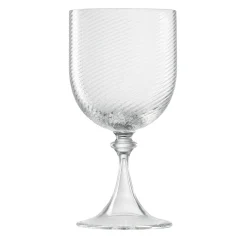 Transparent Twisted Water Glass