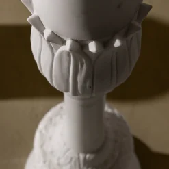 Treasure Luxury S Tall Calacatta Marble Candleholder