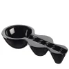 Tres Black Ashtray