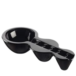 Tres Black Ashtray