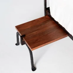 Trespolo Black Iron Canopy Double Bed by Martinelli Venezia