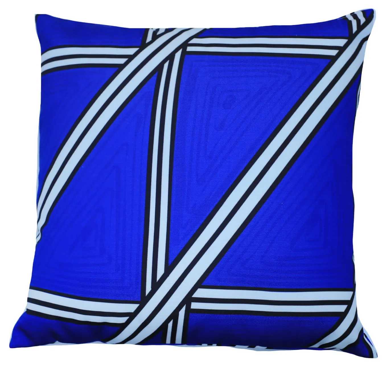 Tria Blue Cushion