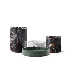 Triangoli Black&Gold Small Vase by david/nicolas